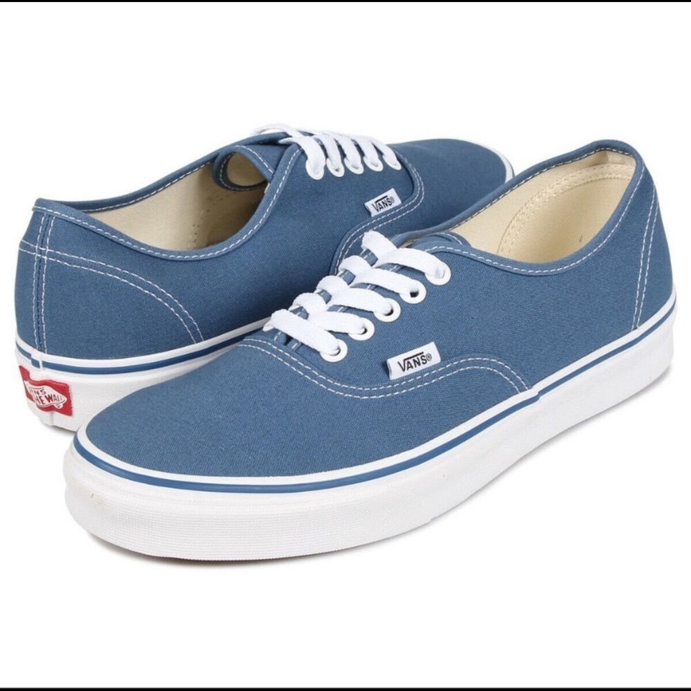 Brand New Vans Navy/White Sneakers